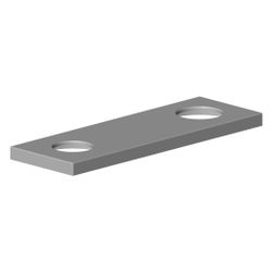 Dornbracht Rosette, 180x60x9mm, Chrom, 092787003-00... DORNBRACHT-092787003-00 4029011556395 (Abb. 1)
