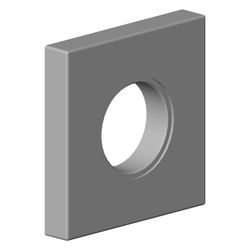 Dornbracht Rosette, 55x55x9x25,2mm, Chrom, 092787013-00... DORNBRACHT-092787013-00 4029011598463 (Abb. 1)