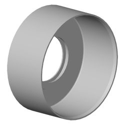 Dornbracht Rosette, 85x39x37,5mm Schwarz matt, 092789025-33... DORNBRACHT-092789025-33 4029011606557 (Abb. 1)