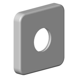 Dornbracht Rosette, 64x64x10mm, Chrom, 092796009-00... DORNBRACHT-092796009-00 4029011563249 (Abb. 1)