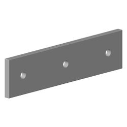 Dornbracht Rosette für 3 Ventile Ersatzteile 092798015 240x60x9mm platin matt... DORNBRACHT-092798015-06 4029011577048 (Abb. 1)