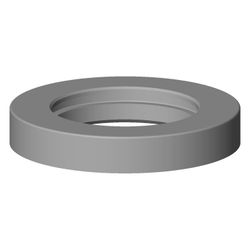 Dornbracht Rosette für Standauslauf, 55x35x10mm, Chrom, 092810016-00... DORNBRACHT-092810016-00 4029011529498 (Abb. 1)