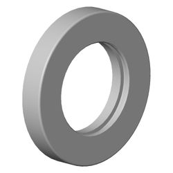 Dornbracht Rosette, 59x35x9mm Schwarz matt, 092810132-33... DORNBRACHT-092810132-33 4029011580956 (Abb. 1)