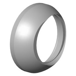 Dornbracht Haube, 45x13,5mm, Platin matt, 092830012-06... DORNBRACHT-092830012-06 4029011640766 (Abb. 1)
