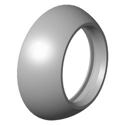 Dornbracht Haube, 37x11,7mm, Platin gebürstet, 092830013-06... DORNBRACHT-092830013-06 4029011660023 (Abb. 1)