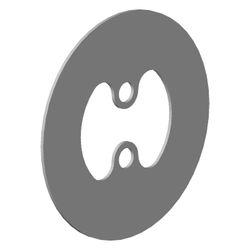 Dornbracht Unterlegscheibe Sonderform, 62x1mm, 09301129190... DORNBRACHT-09301129190 4029011851919 (Abb. 1)