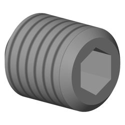 Dornbracht Befestigung Gewindestift, M4x5mm mit Innensechskant mit Ringschneide... DORNBRACHT-09311104490 4029011334993 (Abb. 1)