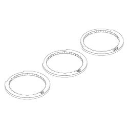 Dornbracht Schwenkbegrenzungsset 30/60/110 Grad für Küchenarmaturen, 1282197090... DORNBRACHT-1282197090 4099477141787 (Abb. 1)