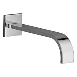 Dornbracht Wannenauslauf Mem, eckig, für Wandmontage, Ausladung 220mm, max. 38,... DORNBRACHT-13801782-39 4099477399355 (Abb. 1)