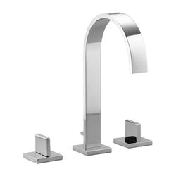Dornbracht Waschtisch-Dreilochbatterie Mem, mit Ablaufgarnitur, Ausladung 165mm... DORNBRACHT-20713782-19 4099477073606 (Abb. 1)