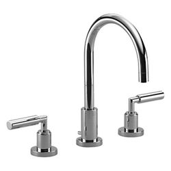 Dornbracht Waschtisch-Dreilochbatterie Tara mit Ablaufgarnitur, schwenkbar, 165... DORNBRACHT-20713882-43 4099477463278 (Abb. 1)