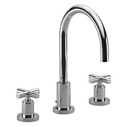 Dornbracht Waschtisch-Dreilochbatterie Tara mit Ablaufgarnitur, schwenkbar, 165... DORNBRACHT-20713892-39 4099477346526 (Abb. 1)