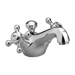 Dornbracht Waschtisch-Einlochbatterie Madison mit Ablaufgarnitur, Ausladung 130... DORNBRACHT-22500360-06 4029011197321 (Abb. 1)