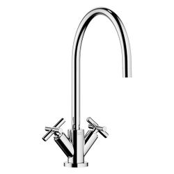 Dornbracht Einlochbatterie Tara schwenkbar, Ausladung 235mm, max. 7l/min, Dark ... DORNBRACHT-22815892-39 4099477399683 (Abb. 1)