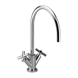 Dornbracht Einlochbatterie Tara schwenkbar, Ausladung 235mm, max. 7l/min, Bronz... DORNBRACHT-22815892-42 4099477261195 (Abb. 1)