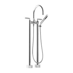 Dornbracht Wannen-Zweilochbatterie Tara, freistehend, Handbr., schwenkbar, 220m... DORNBRACHT-25943882-93 4029011943928 (Abb. 1)