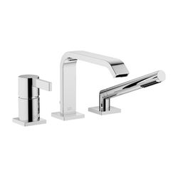 Dornbracht IMO Wannen-Dreiloch-Einhandbatterie Wannenrand Schwallauslauf 224mm,... DORNBRACHT-27412670-27 4099477207711 (Abb. 1)