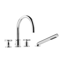 Dornbracht Wannen-Vierlochbatterie Tara für Wannenrandmontage, Ausladung 220mm,... DORNBRACHT-27512892-19 4029011996948 (Abb. 1)