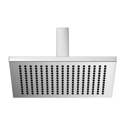 Dornbracht Regenbrause Symetrics mit Deckenanbindung 300x240mm 20l/min, Dark Ch... DORNBRACHT-28775980-19 4099477074207 (Abb. 1)