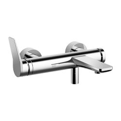 Dornbracht Wannen-Einhandbatterie Lissé für Wandmontage, 13,5l/min, Dark Chrome... DORNBRACHT-33200845-19 4099477128900 (Abb. 1)