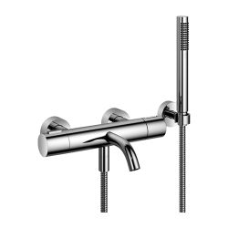 Dornbracht Wannen-Thermostat Meta für Wandmontage mit Schlauchbrausegarnitur, A... DORNBRACHT-34234979-26 4099477189024 (Abb. 1)