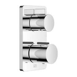 Dornbracht Unterputz-Thermostat Lulu mit Einweg-Mengenregulierung, Platin gebür... DORNBRACHT-36425710-06 4029011650024 (Abb. 1)