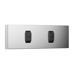 Dornbracht Unterputz-Seitenbrause Water Fan horizontal 10l/min, Chrom gebürstet... DORNBRACHT-36512979-93 4029011947971 (Abb. 1)