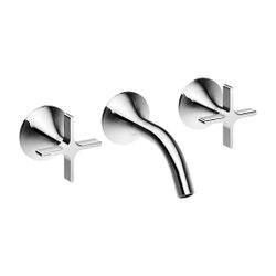 Dornbracht Waschtisch-Wandbatterie Vaia o. Ablaufg., starr, 125mm, 5,7l/min, Ch... DORNBRACHT-36702809-00 4029011953255 (Abb. 1)