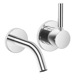 Dornbracht Waschtisch-Wand-Einhandbatterie Meta o. Ablaufg., Ausladung 125mm, s... DORNBRACHT-36867660-39 4099477350776 (Abb. 1)