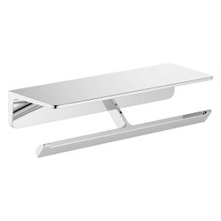 Dornbracht Papierrollenhalter 285x73x103mm Stichmaß 230mm, Dark Platinum gebürs... DORNBRACHT-83525976-99 4099477273822 (Abb. 1)