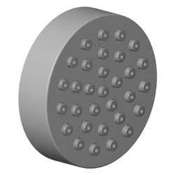 Dornbracht Sprayface für Spülbrausen, 35x9mm, Platin gebürstet, 90120801800-... DORNBRACHT-90120801800-06 4029011696916 (Abb. 1)