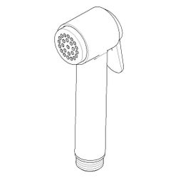 Dornbracht Brause-Ersatzteil, Chrom, 90121110700-00... DORNBRACHT-90121110700-00 4029011698415 (Abb. 1)