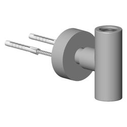 Dornbracht Befestigung für Brausestand, Chrom, 90171103301-00... DORNBRACHT-90171103301-00 4029011403439 (Abb. 1)