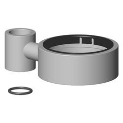 Dornbracht Halter Ersatzteile 90172062000 65x33x111mm chrom... DORNBRACHT-90172062000-00 4029011401527 (Abb. 1)