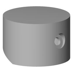 Dornbracht Griff für Waschtisch Wand, 70x70x50mm, Chrom, 90206004200-00... DORNBRACHT-90206004200-00 4029011400698 (Abb. 1)