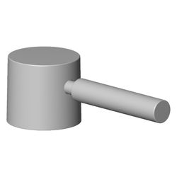 Dornbracht Griff für Waschtisch Stand, 52x35x117mm Schwarz matt, 90206600300... DORNBRACHT-90206600300-33 4029011834226 (Abb. 1)
