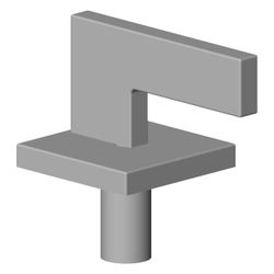 Dornbracht Griff für Spültisch-Standarmatur, Chrom, 55x80x135mm, 90206800100... DORNBRACHT-90206800100-00 4029011716294 (Abb. 1)