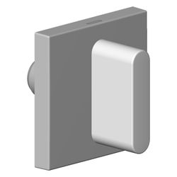 Dornbracht Griff für Unterputz Wand, 60x60x40mm, Dark Platinum gebürstet, 90... DORNBRACHT-90207005102-99 4029011807299 (Abb. 1)