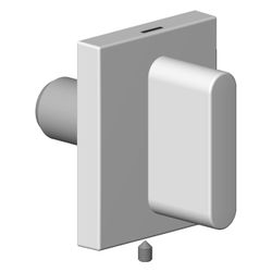 Dornbracht Waschtischgriff für Hot oval pur, 60x47,5x40mm, Chrom, 9020700510... DORNBRACHT-90207005107-00 4029011706394 (Abb. 1)