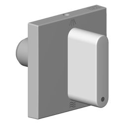 Dornbracht Griff für Zwei-Wegeumstellung Wanne, 60x60x40mm, Dark Platinum ge... DORNBRACHT-90207005201-99 4029011807503 (Abb. 1)