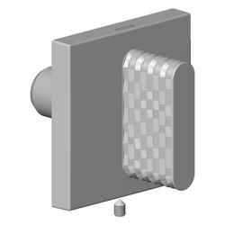 Dornbracht Griff für Wanne, 60x60x40mm, Chrom, 90207005304-00... DORNBRACHT-90207005304-00 4029011706653 (Abb. 1)