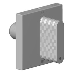 Dornbracht Griff 60x60x40mm, Platin gebürstet, 90207005401... DORNBRACHT-90207005401-06 4029011706929 (Abb. 1)