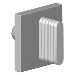 Dornbracht Griff für Unterputz Wand, 60x60x40mm, Platin gebürstet, 902070055... DORNBRACHT-90207005501-06 4029011706448 (Abb. 1)