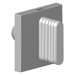 Dornbracht Griff für Unterputz Wand, 60x60x40mm, Dark Platinum gebürstet, 90... DORNBRACHT-90207005503-99 4029011806933 (Abb. 1)