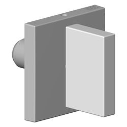 Dornbracht Griff für Seitenventil, 60x75x60mm, Platin gebürstet, 90207800204... DORNBRACHT-90207800204-06 4029011707841 (Abb. 1)