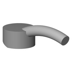 Dornbracht Griff Hebel, Chrom, 90208704100-00... DORNBRACHT-90208704100-00 4029011402043 (Abb. 1)
