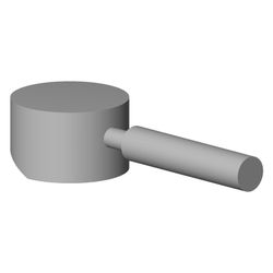 Dornbracht Griff für Waschtisch Stand, Chrom, 90208804700-00... DORNBRACHT-90208804700-00 4029011466311 (Abb. 1)