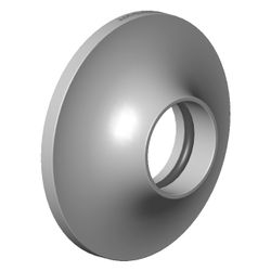 Dornbracht Rosette, 60x18mm, Platin gebürstet, 90278002100-06... DORNBRACHT-90278002100-06 4029011748370 (Abb. 1)