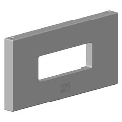Dornbracht Rosette, 120x60x9mm, Messing gebürstet 23kt Gold, 90279704100-28... DORNBRACHT-90279704100-28 4029011906329 (Abb. 1)