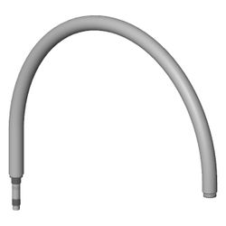 Dornbracht Rohr Ersatzteile 90282208200 925x463x25mm chrom... DORNBRACHT-90282208200-00 4029011499128 (Abb. 1)